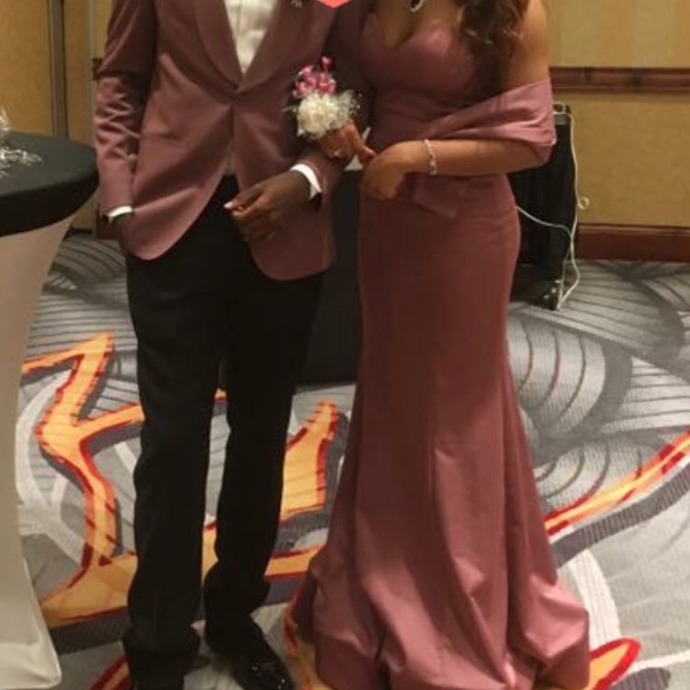 Mauve (Rose Rink) Long Dress
